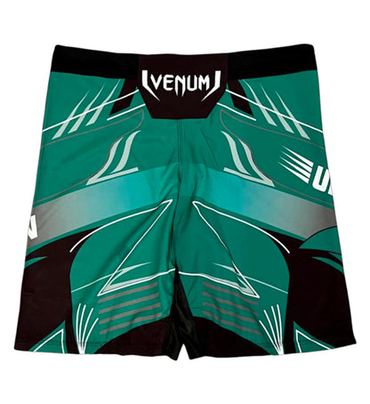 Khamzat Chimaev Signed Green UFC Venum Trunks