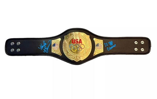 Kayla Harrison Signed USA Olympic Championship Gold Belt