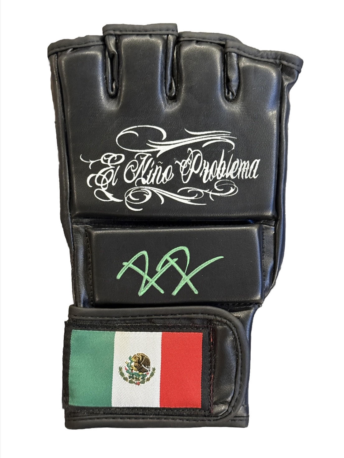 Raul Rosas Jr. Signed "El Nino Problema" UFC Glove