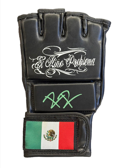 Raul Rosas Jr. Signed "El Nino Problema" UFC Glove