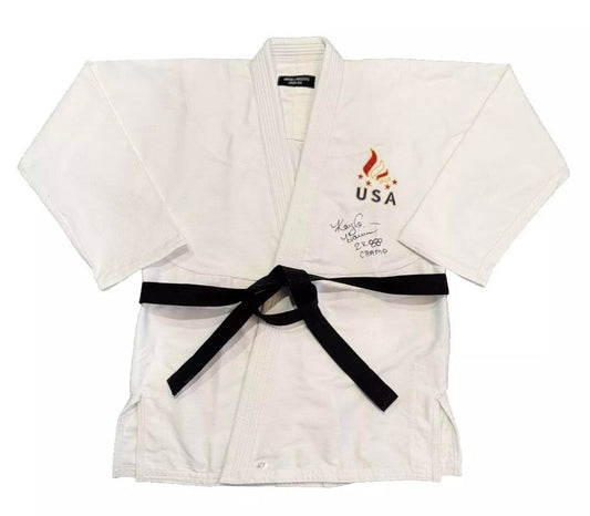 Kayla Harrison Signed 2012 USA Olympic Judo Gold Medal Champion Robe